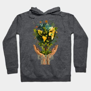 Earth Day, April 22, Nurturing Earth: A Tree of Life Tribute Hoodie